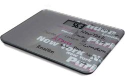 Terraillon Pocket 150Kg Glass Scale - Silver